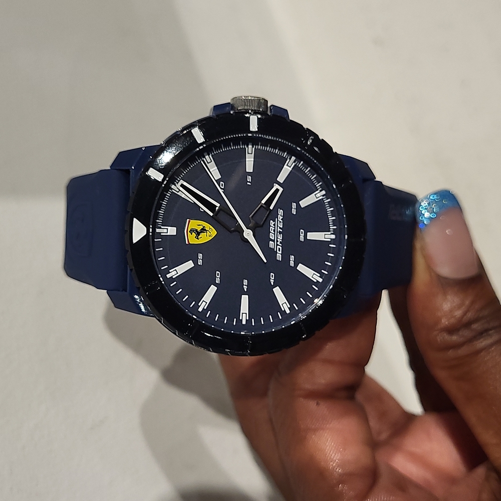 Men's Ferrari sport watch